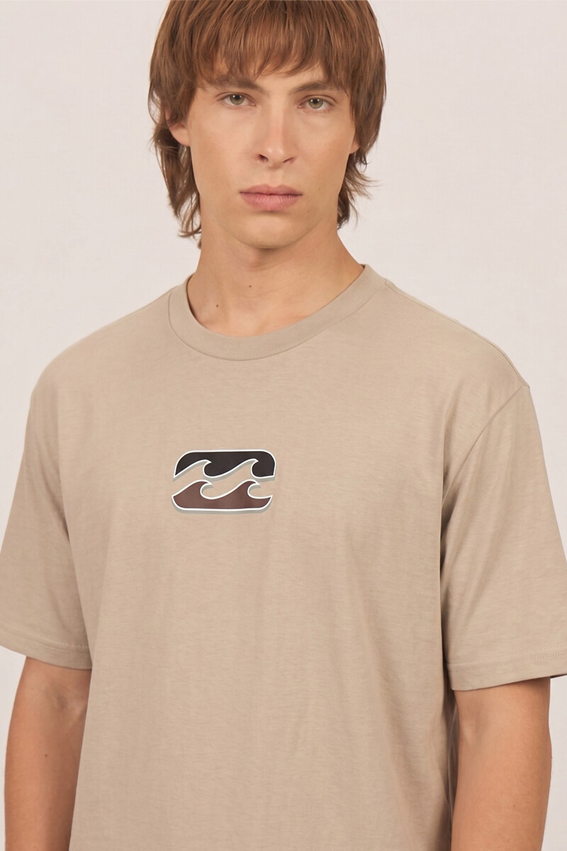 REMERA BRACK OVER TEE Beige