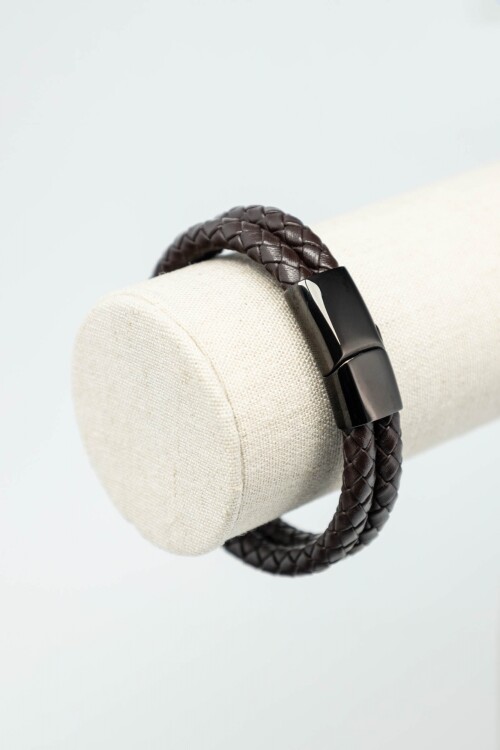 Pulsera cuero Marrón