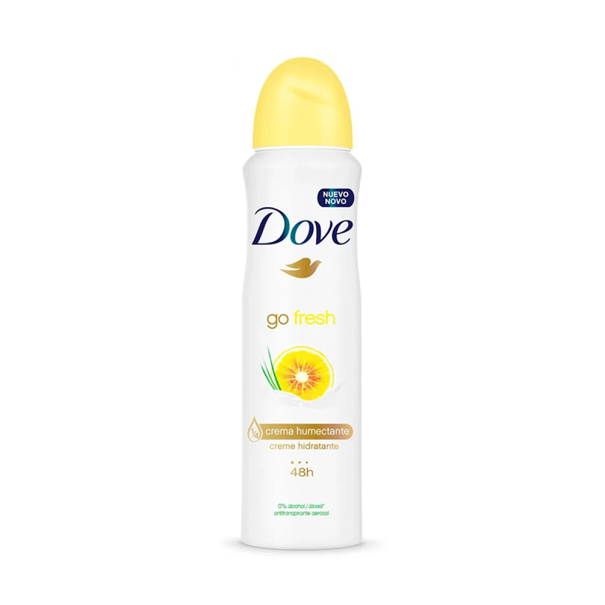 Desodorante DOVE en Aerosol 169ml Go Fresh Pomelo y Limón 