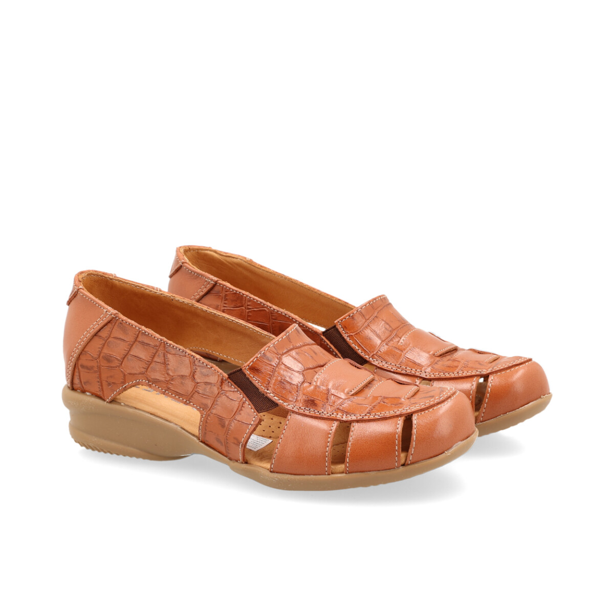 ZAPATO CUERO TINO - MARRON 