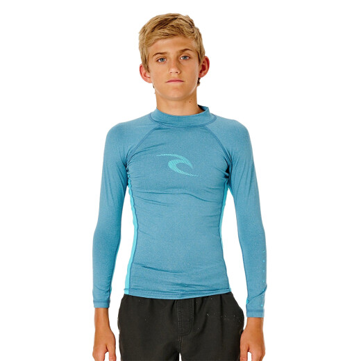 Lycra Rip Curl BOYS WAVES UV - Celeste Lycra Rip Curl BOYS WAVES UV - Celeste