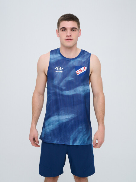 MUSCULOSA PRESS Nacional Hombre Azul Marino
