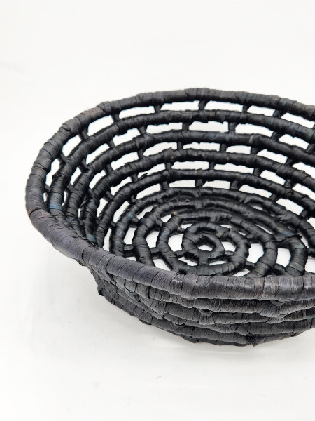 BANDEJA REDONDA NEGRO