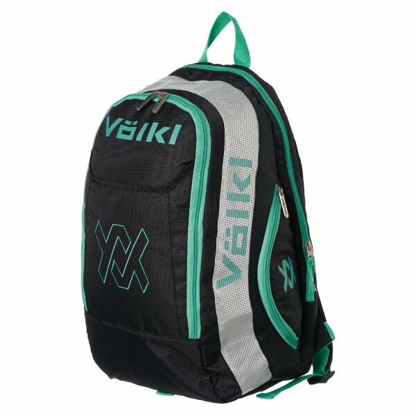 Mochila Raquetero Volkl Tour Backpack Negro/Turquesa/Plateado