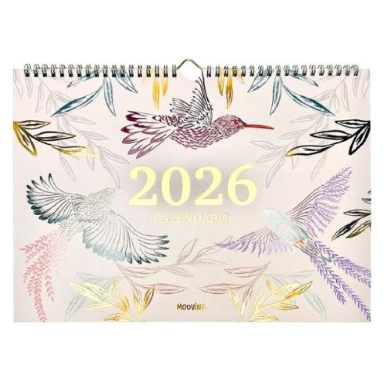 Calendario Mooving Boho 2026 Calendario Mooving Boho 2026
