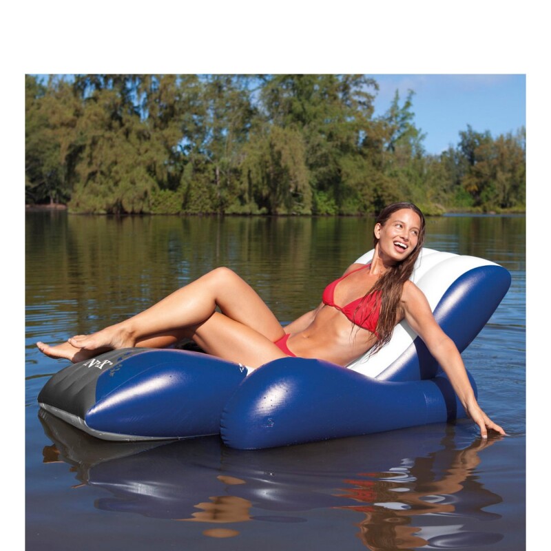 INTEX SILLÓN REPOSERA INFLABLE C/POSAVASO P/PISCINA Intex Sillón Reposera Inflable C/posavaso P/piscina