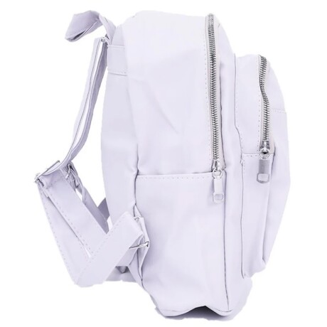 Mochila Canva Bali con diseño fresco y casual Blanco