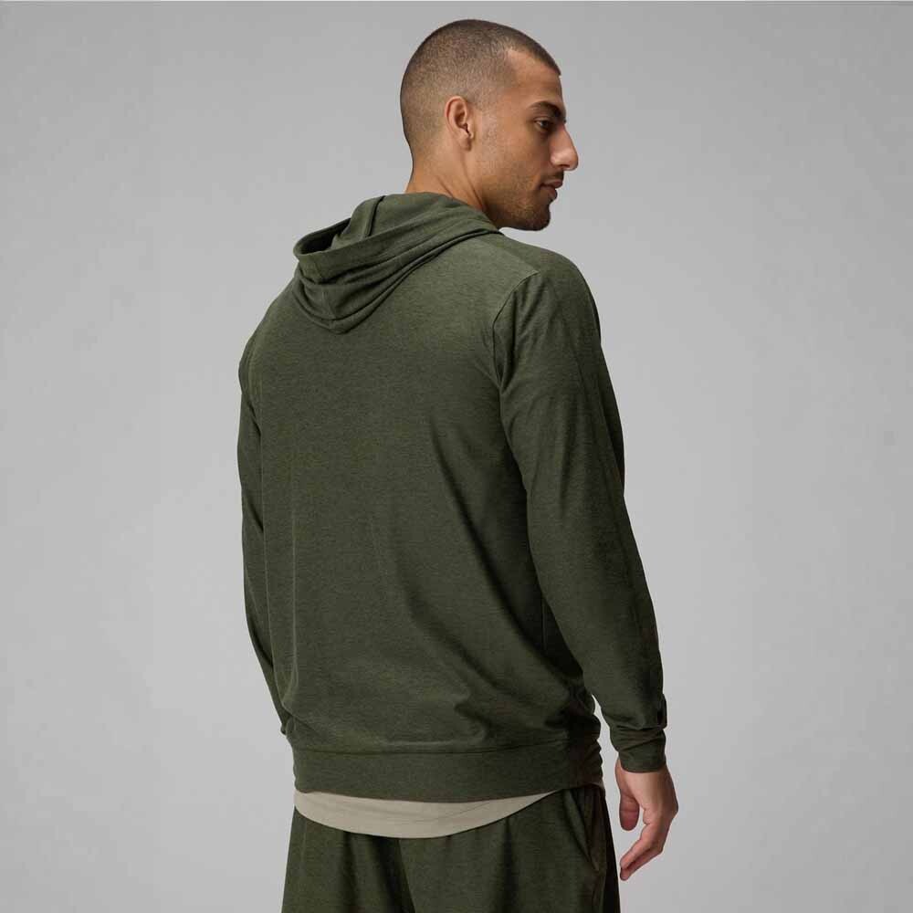 Polera The Cloud Jersey Hoodie Hombre Dark Olive Heather
