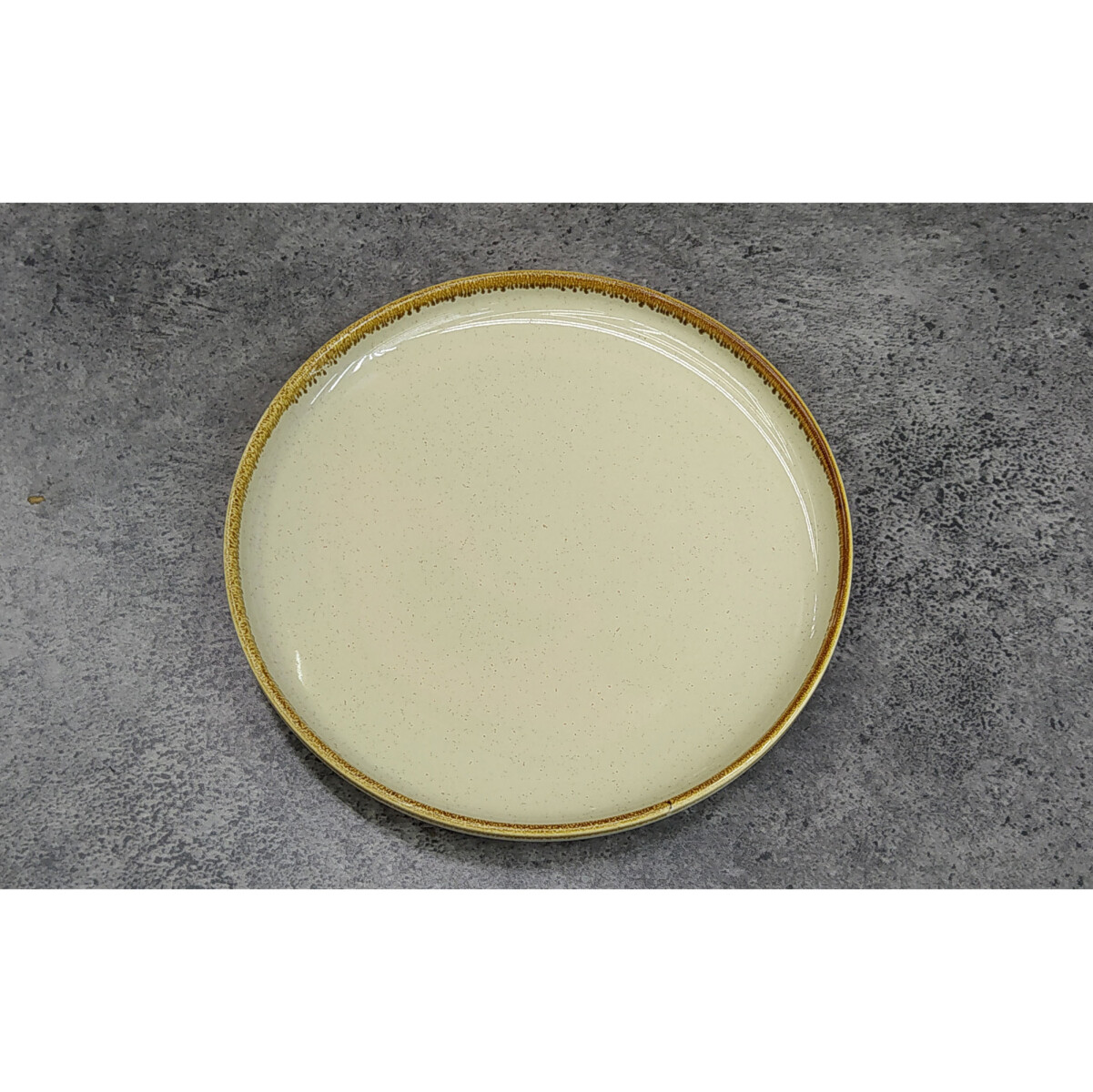 PLATO - POSTRE 20CM DANN NATURAL/BEIGE PORCELANA CZT20-14 