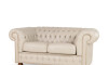 Sillón 100% Cuero - 2 Cuerpos - Chesterfield Arena
