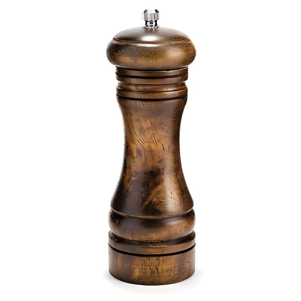 Pimentero de Madera Selecta 16 cm – Molinillo de Pimienta PIMENTERO PEQUEÑO MADERA 16 CM SELECTA