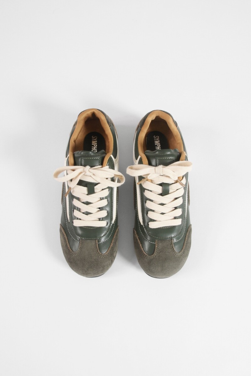 Zapatilla Monaco verde