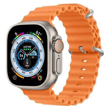 Reloj Inteligente Smartwatch X 3 Mallas Bt Ultra 2 Miccell Color Dorado