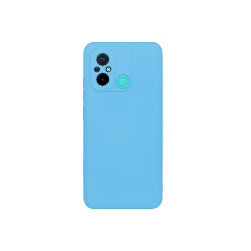 Protector Xiaomi Redmi 12C engomado color celeste intenso Protector Xiaomi Redmi 12c Engomado Color Celeste Intenso