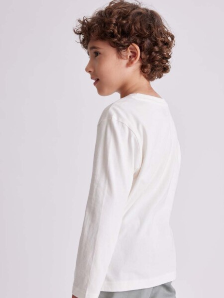 Remera estampada Blanco