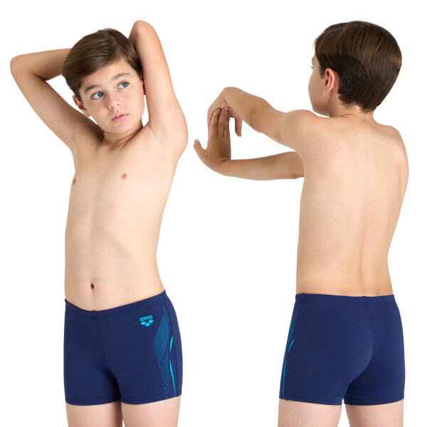 Malla De Entrenamiento Para Niño Arena Boy's Swim Short Graphic Azul