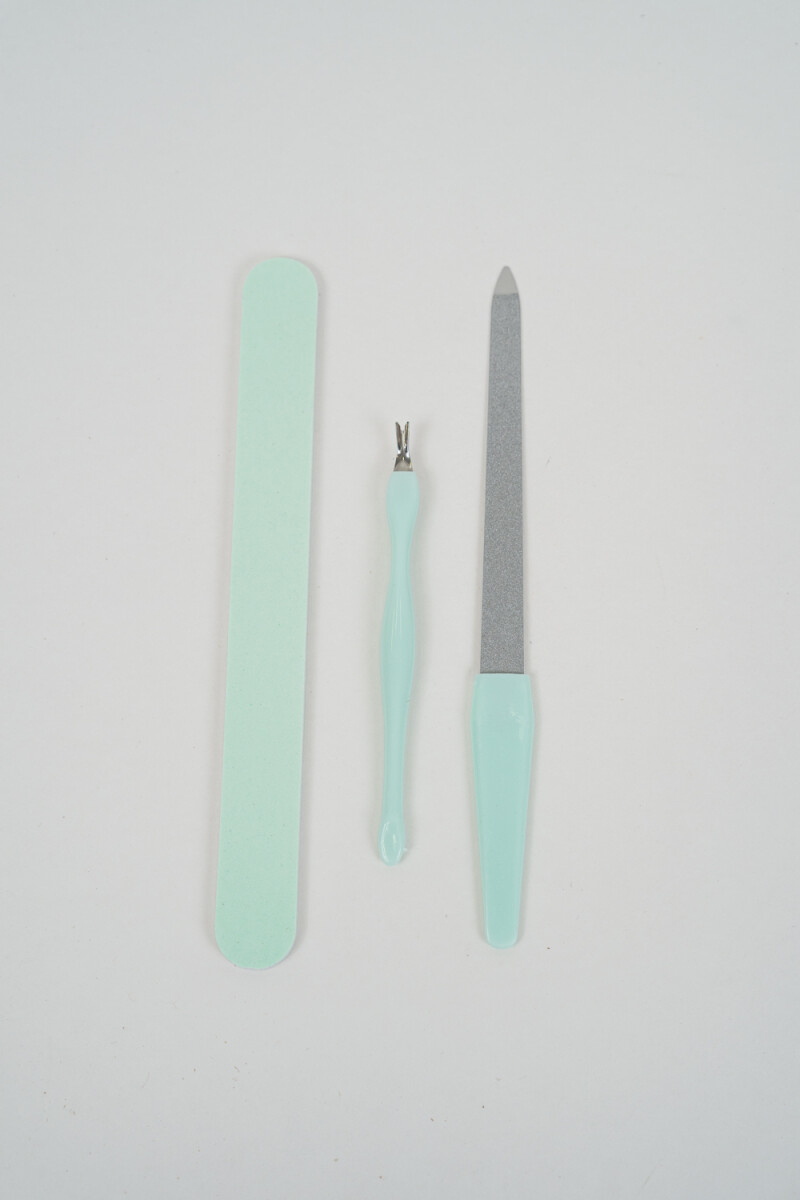 Set De Manicura Roma - Verde 