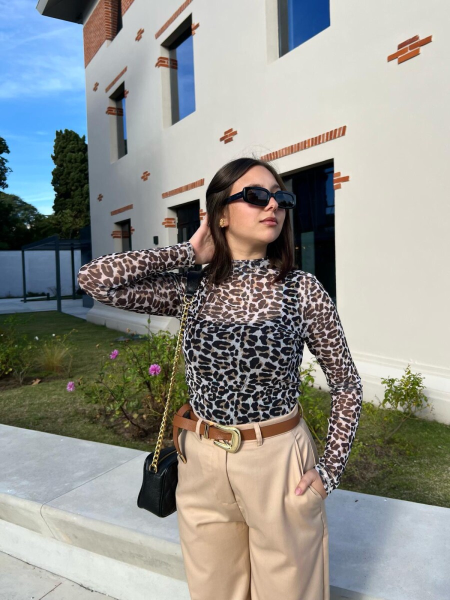 Blusa Agus - Animal Print 
