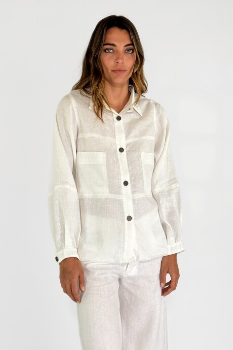 CHAQUETA RUFINA Blanco