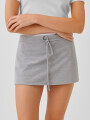 Falda Javex Gris Melange
