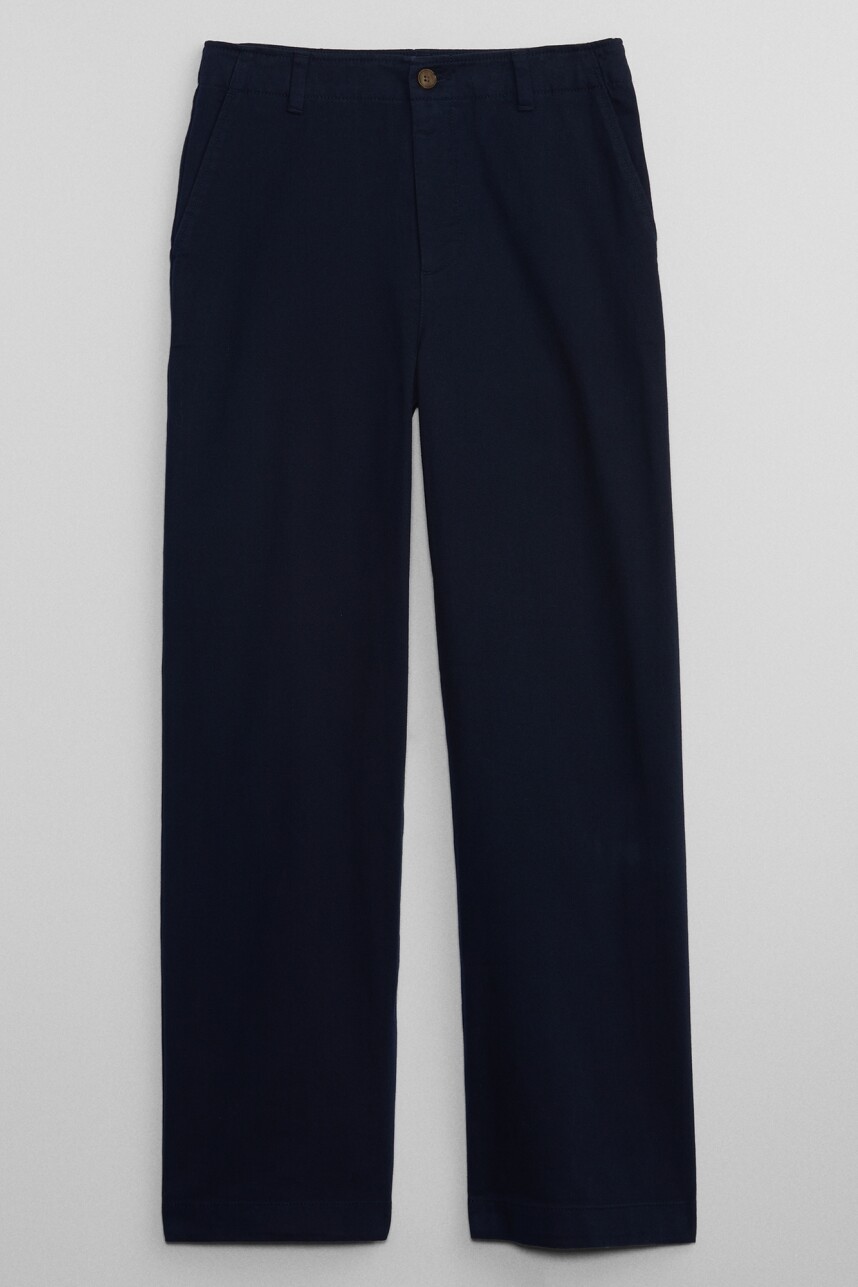 Pantalón Khaki Loose Mujer Navy Uniform