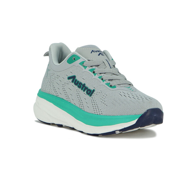 Austral Champion Kid C Running - Gris/turquesa Gris-turquesa