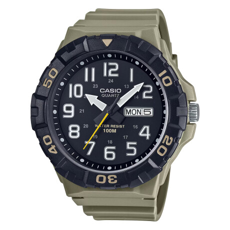 Reloj Casio en Resina Beige y negro 0