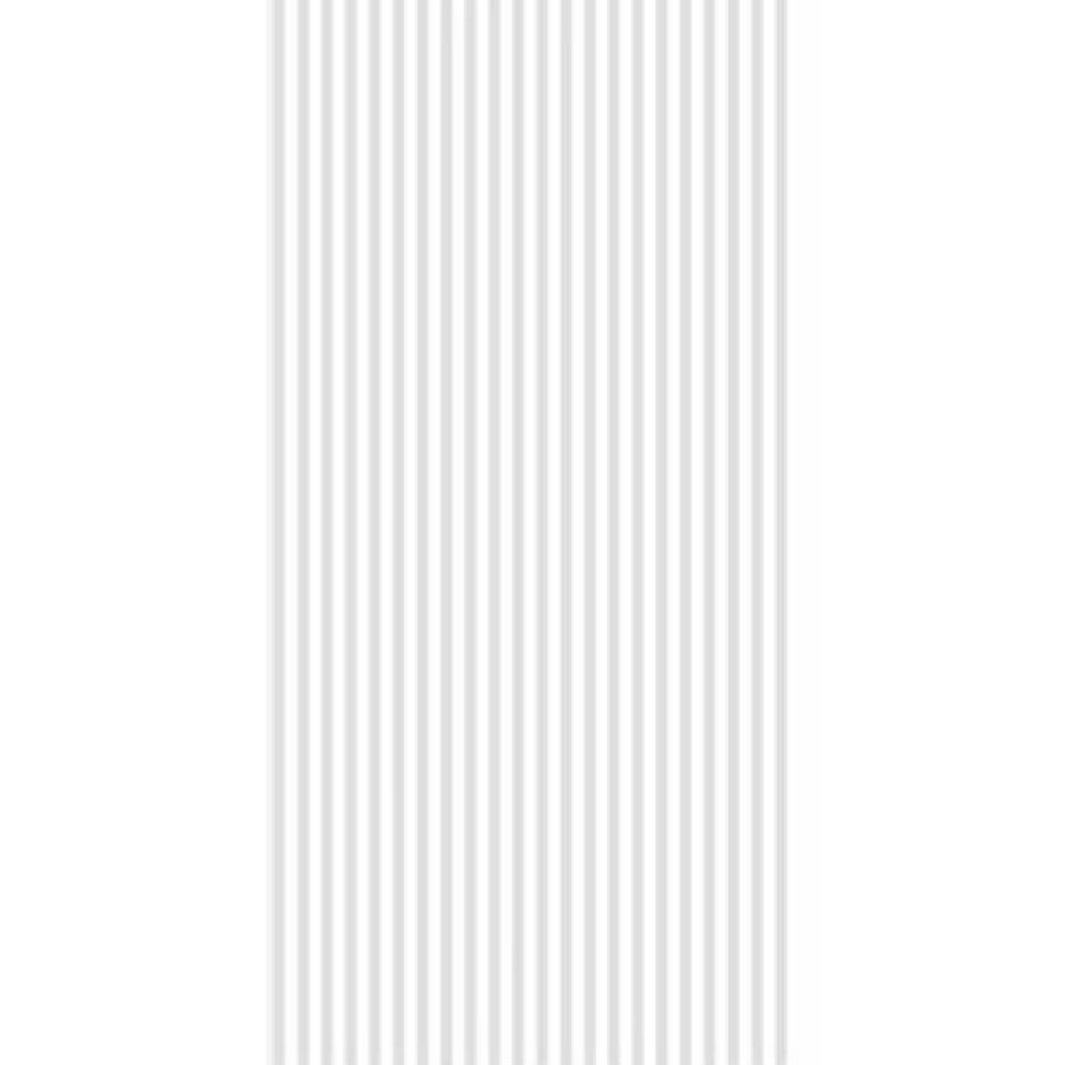 Semigres Para Pared Rigato Bianco 37x74 Cm Satinado Y Rectificado 