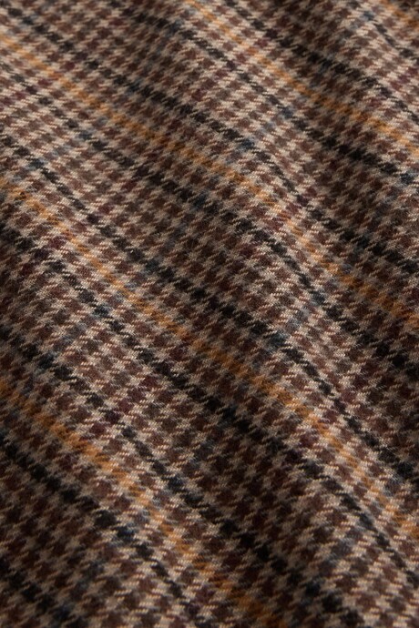 Camisa Flannel Hombre Brown Check