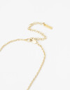 Collares Cortos Bronce Collar Corto Hojitas - Dorado Bronce