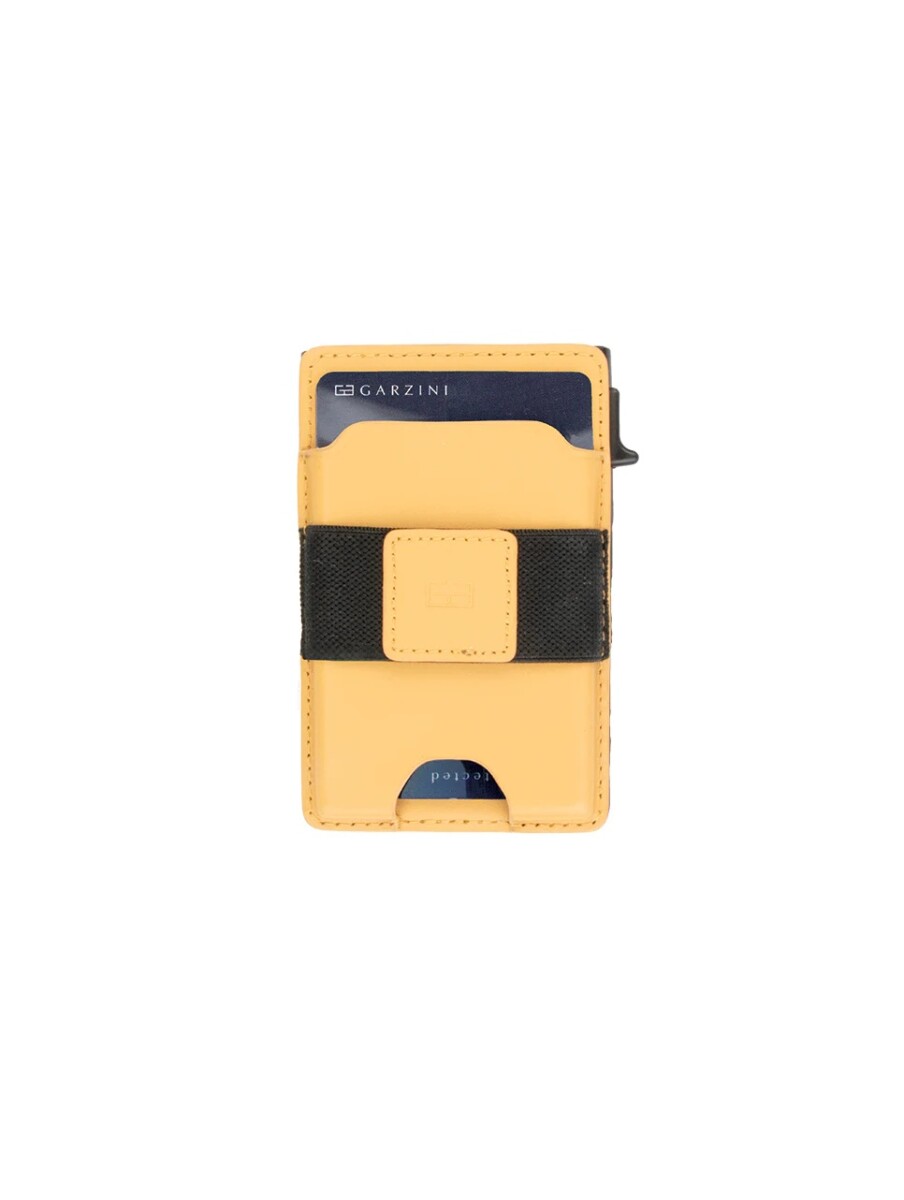MAGSAFE METAL WALLET - COGNAC 