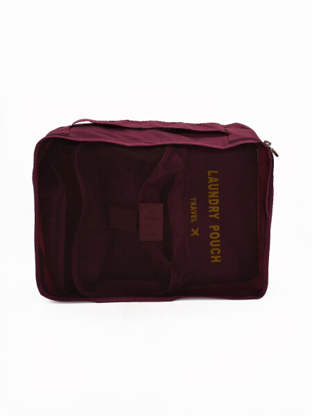 ORGANIZADOR DE VALIJA SET X6 PCS VIOLETA (V)