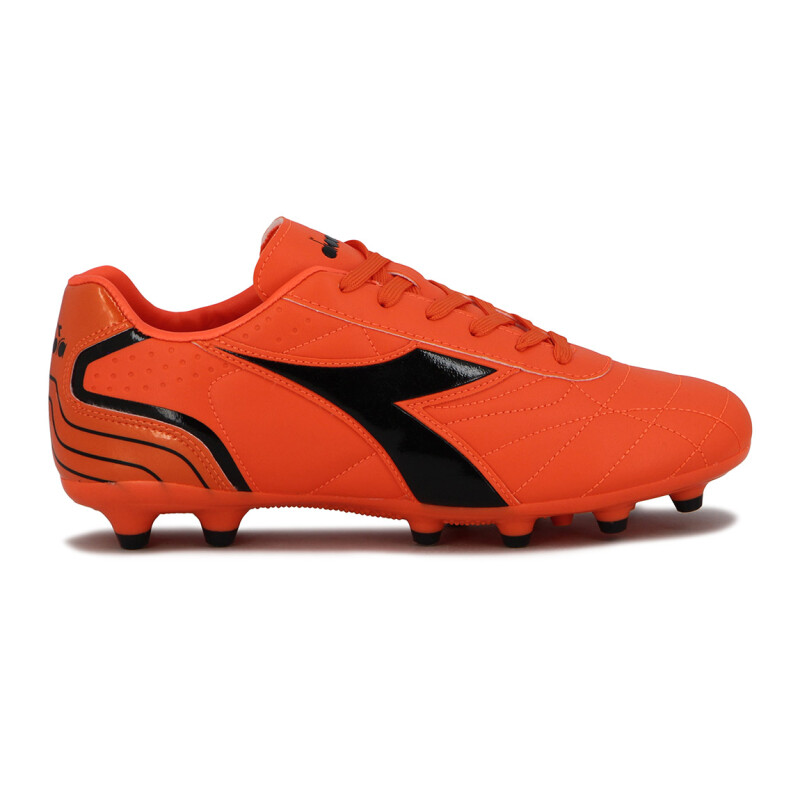 Diadora Optimus Futbol Md Men Naranja -negro Naranja-negro