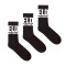 Medias Para Hombre Skm-Ray-3 Pack Negro