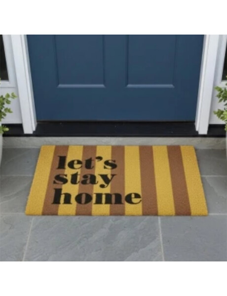 FELPUDO DE COCO 40X60CM H.1.5CM LETS STAY HOME FELPUDO DE COCO 40X60CM H.1.5CM LETS STAY HOME