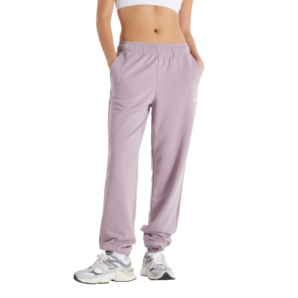 Pantalón New Balance de Dama - SPORT ESSENTIALS - WP41500ICW - ICEWINE 