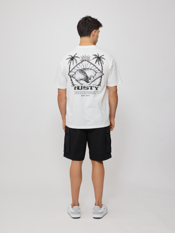 T-SHIRT LYSANDER RUSTY Blanco