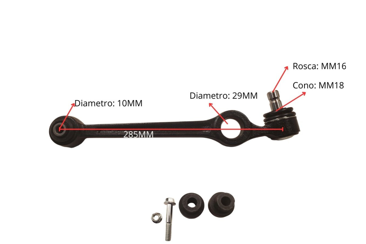 Brazo De Suspensión Ford Festiva, Kia Pride 94-05 Der/Izq Brazo De Suspensión Ford Festiva, Kia Pride 94-05 Der/Izq