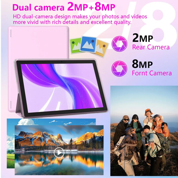 Tablet Cp20 12gb 128gb Teclado Mouse Estuche 10" TABLET CP20 12/128 TEC+MOU ROSADO