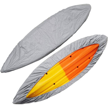 Lona Piraña Coast Cubre Kayak Bote Protege Lluvia Sol Filtro Uv Gris