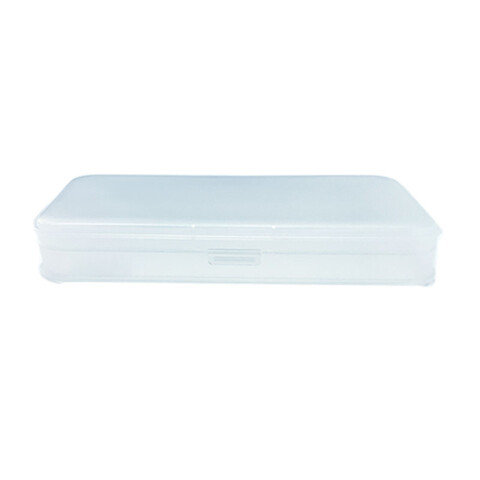 Estuche plástico transparente para útiles escolares Estuche Plástico Transparente Para útiles Escolares