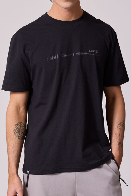 T-SHIRT CASIN DIXIE Negro