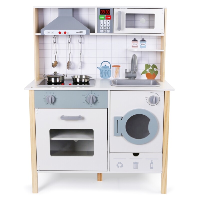 Cocina de Madera Con Campana y Lavarropas Cocina de Madera Con Campana y Lavarropas