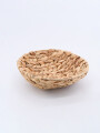 CESTO TEJIDO BEIGE (V)