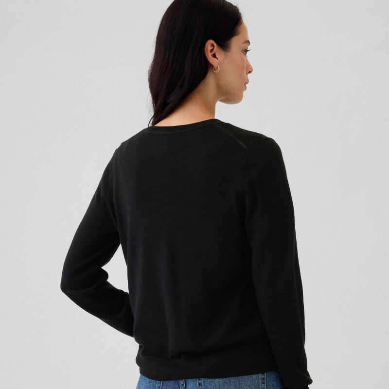 MERINO PULLOVER BLACK