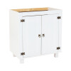 Bajo mesada 2 puertas - Linea Mexicana - Blanco Bajo mesada 2 puertas - Linea Mexicana - Blanco
