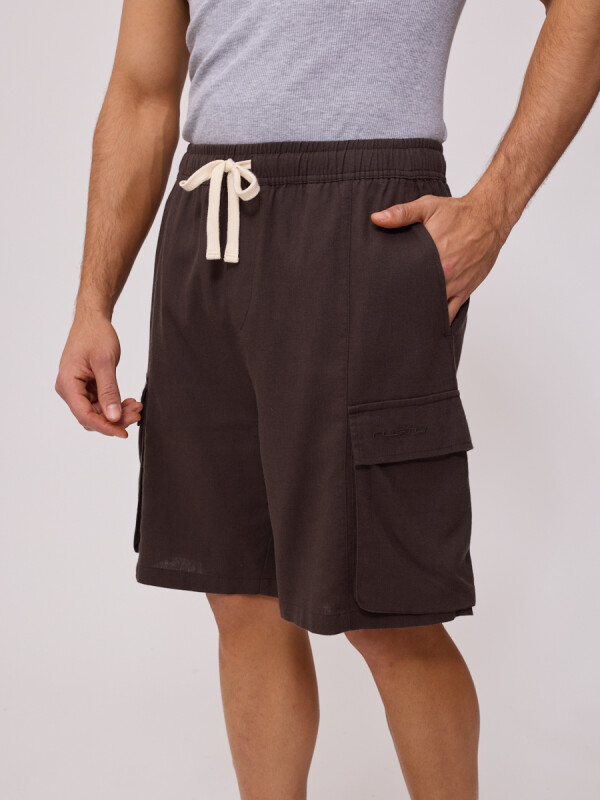 SHORT MARINI RUSTY Gris Oscuro