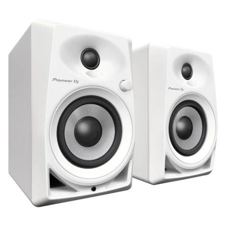 Monitor De Estudio Pioneer Dm40w 4" Par Blanco Monitor De Estudio Pioneer Dm40w 4" Par Blanco