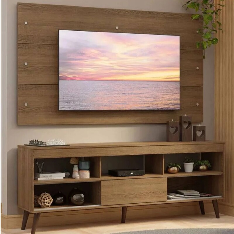 Rack con Panel para TV + TV Asano 43" Smart FHD Rack con Panel para TV + TV Asano 43" Smart FHD