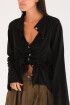 Nácar Shirt Lino Negro